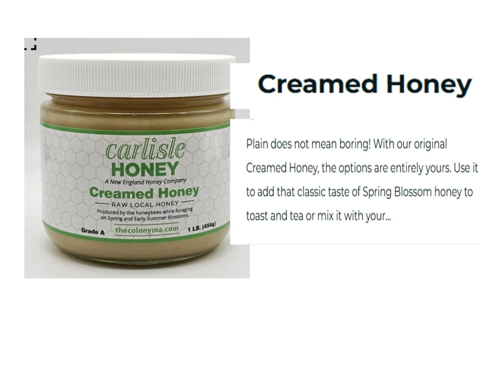 Creamed Honey