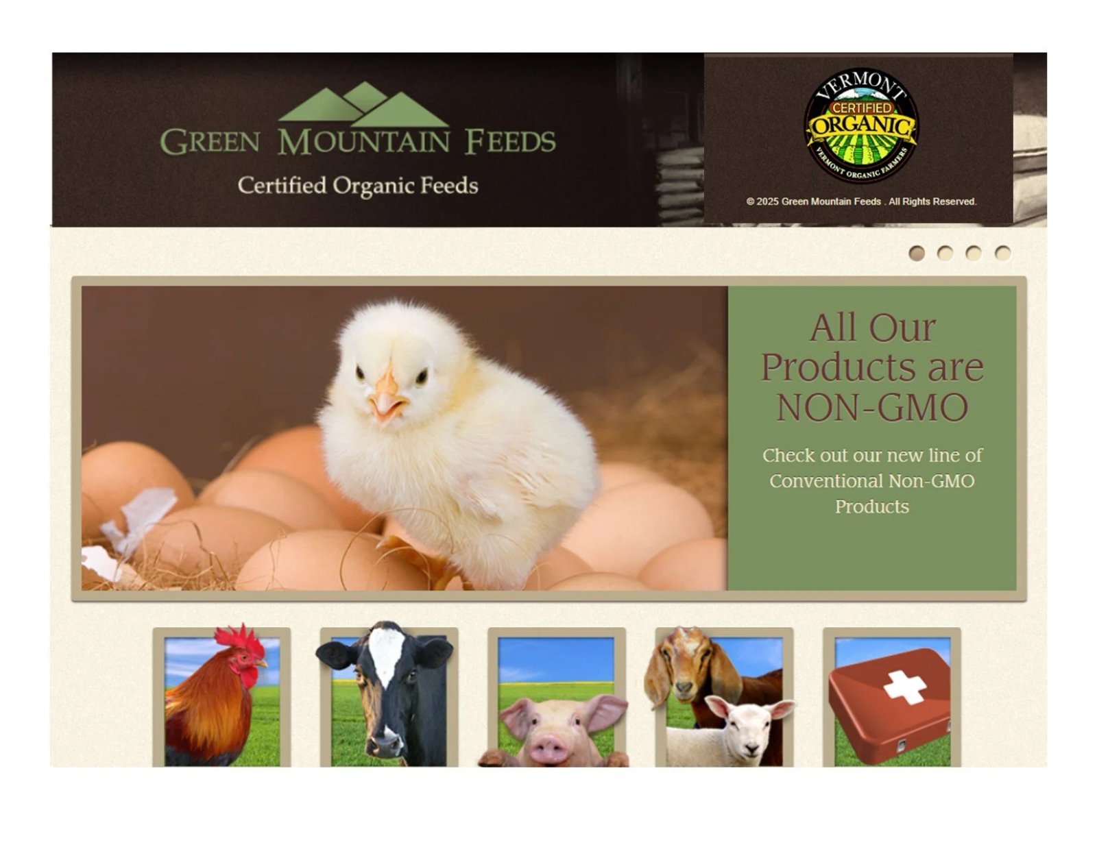 Green Mountain Feeds - Certified Organic Feeds